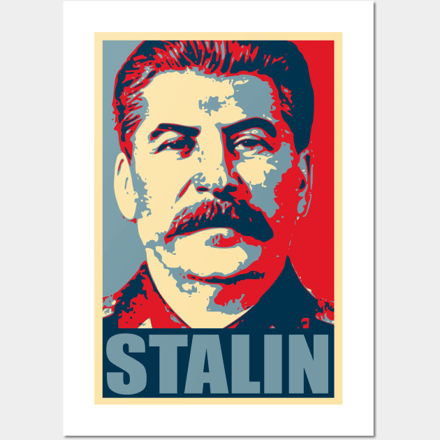 STALIN Wall Art by Nerd_art